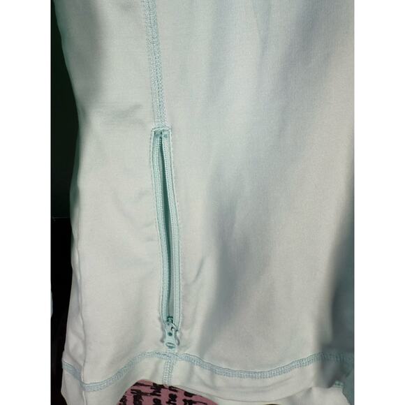 FootJoy Women’s Full Zip Golf Jacket Size Small Light Aqua Blue Activewear - Picture 5 of 10